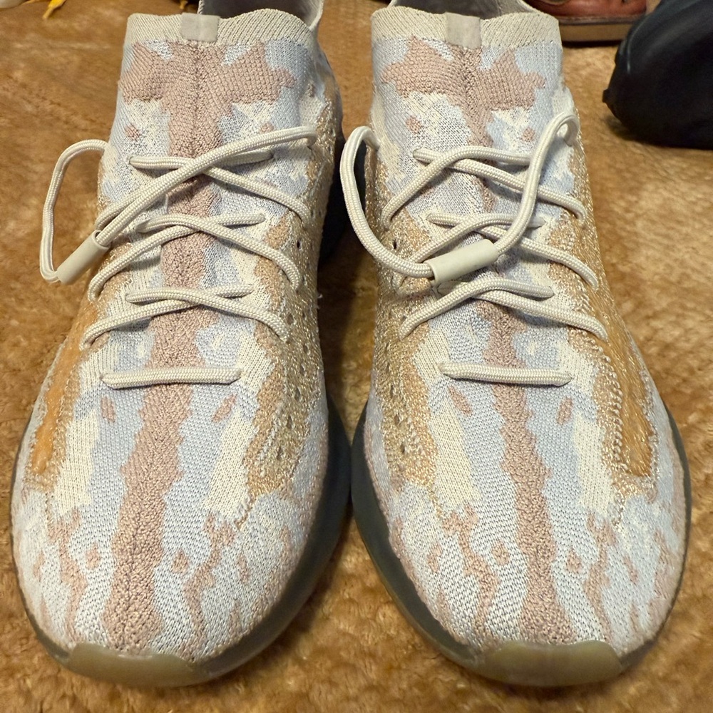 Adidas Yeezy Neutral Tones (Blue & Gold, white color) USED